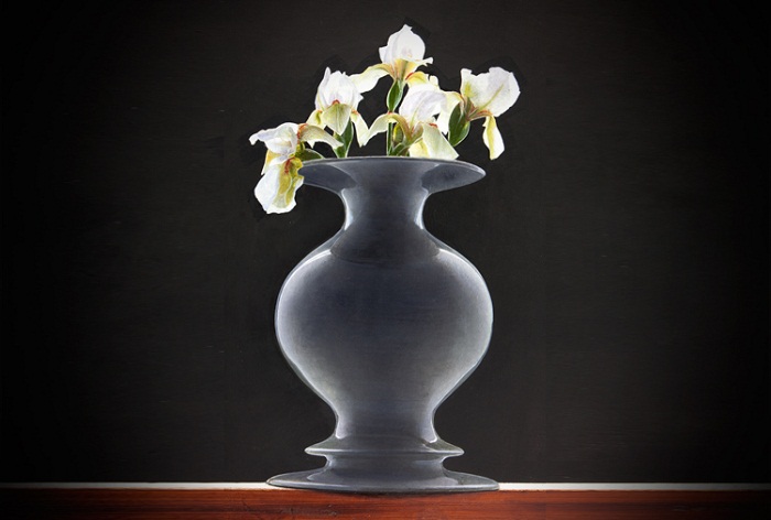 Bianco Nero Vase by Produzione Privata Accessories